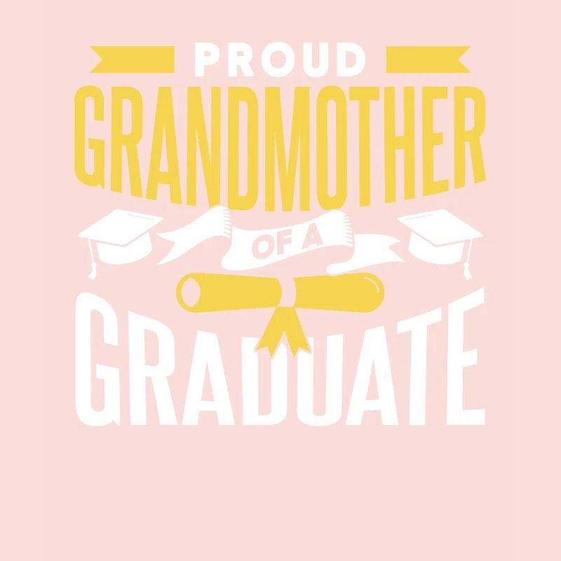 Stolze Großmutter Eines Absolventen Absolvent