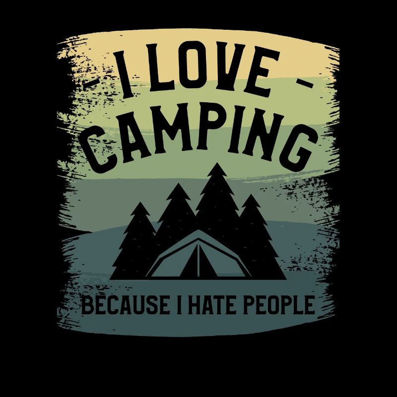 J’aime le camping parce que je déteste les gens Bushcraft