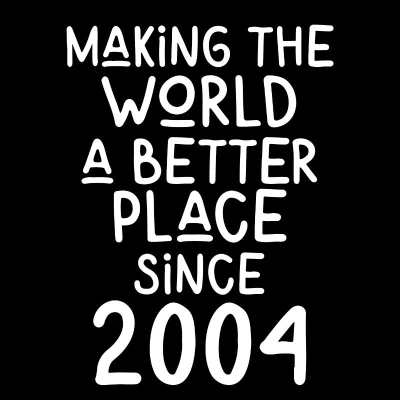 Making the World a better place since 2004