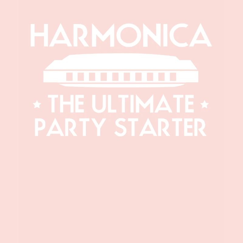 Harmonica Harmonica Slogan Chemise