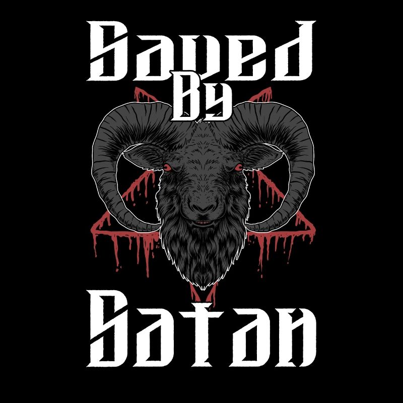 Satan Beelzebub Devil Gothic Pentagram Mystical