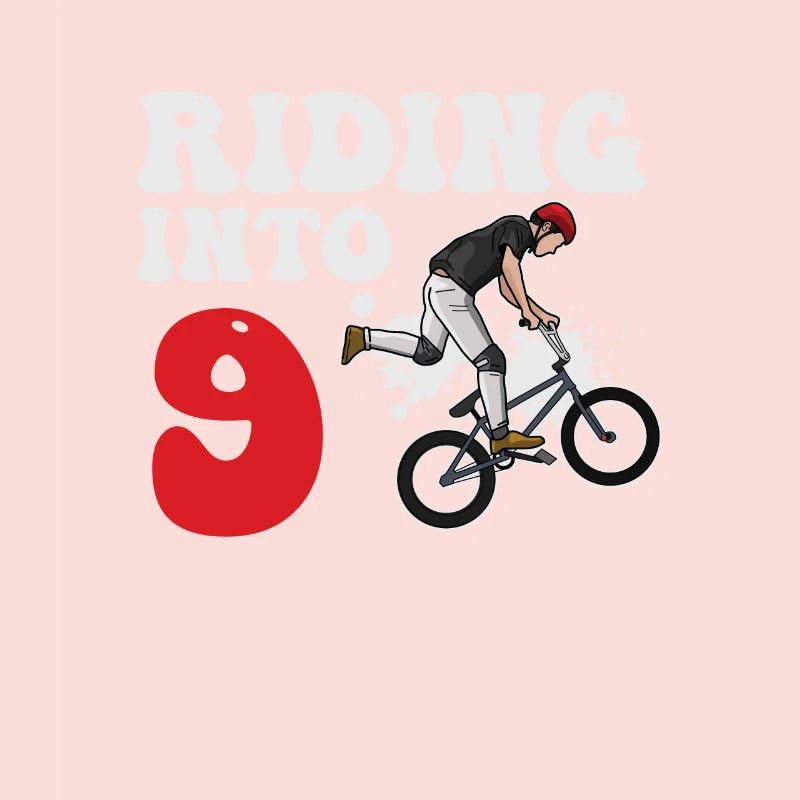 Vélo de course BMX Riding Into 9 ans 9e