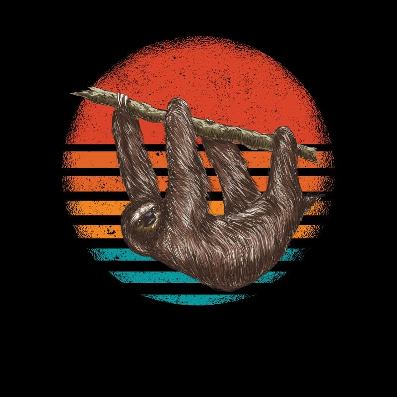 Sloth Life Chill How to relax