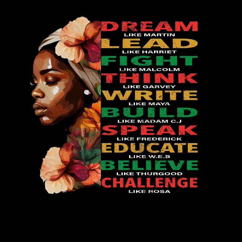 BLM African Pride Juneteenth und Black History