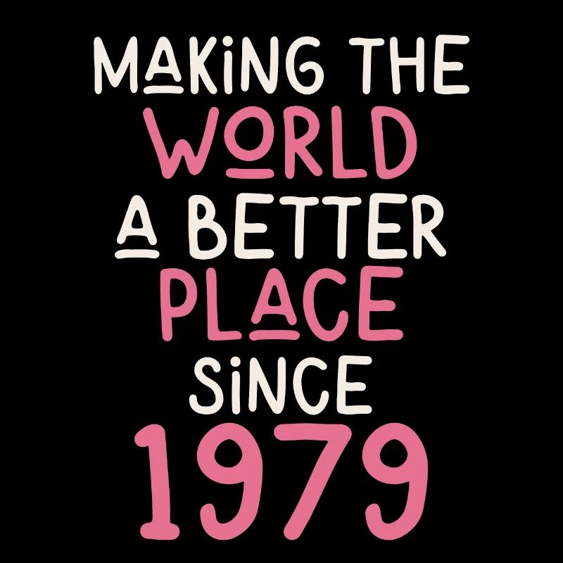 Making the World a better place since 1979