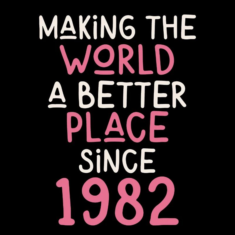 Making the World a better place since 1982