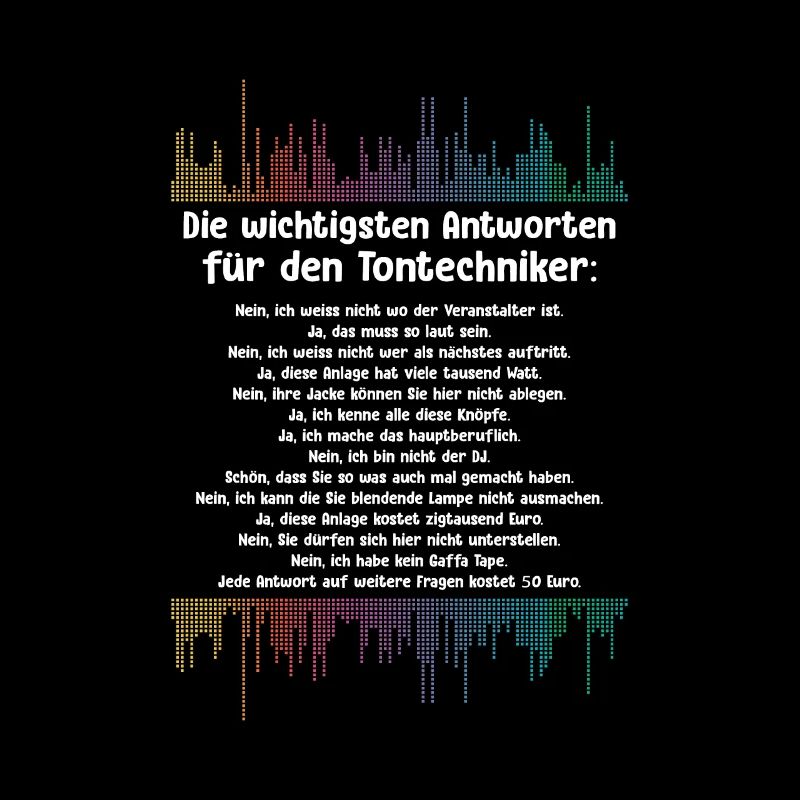 Antworten Der Tontechniker Tontechnik