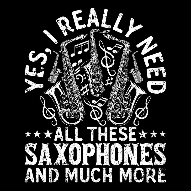 Sax Player - I Really Need All These Saxophones