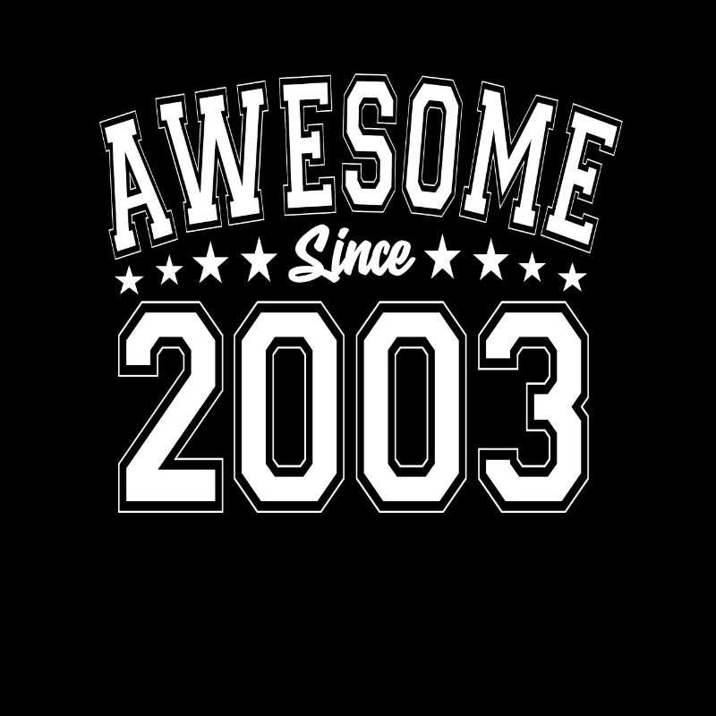 Awesome Since 2003 Geburtstag 2003 Vintage 2003