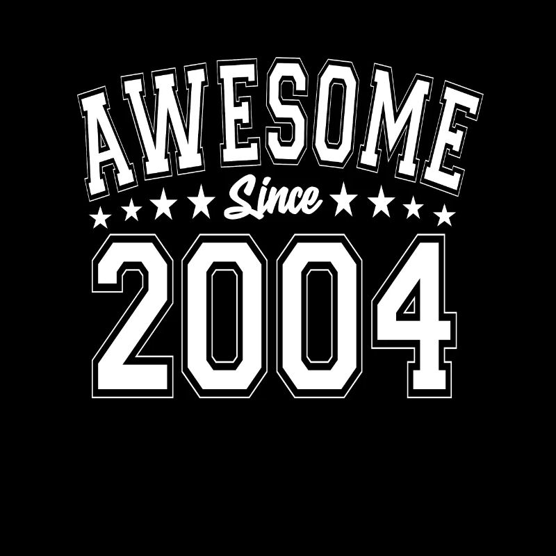 Awesome Since 2004 Geburtstag 2004 Vintage 2004