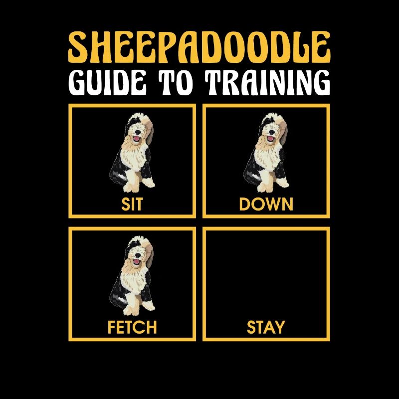 Sheepadoodle Doodle Hund