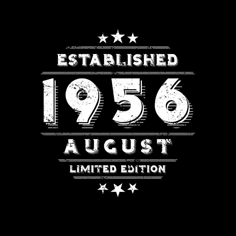 Geburtstag im August 1956 - August