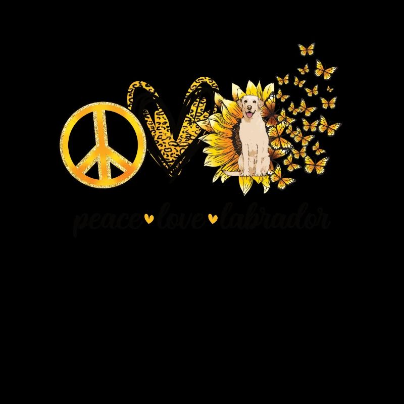 Mutter Sunflower Labrador Retriever Hund