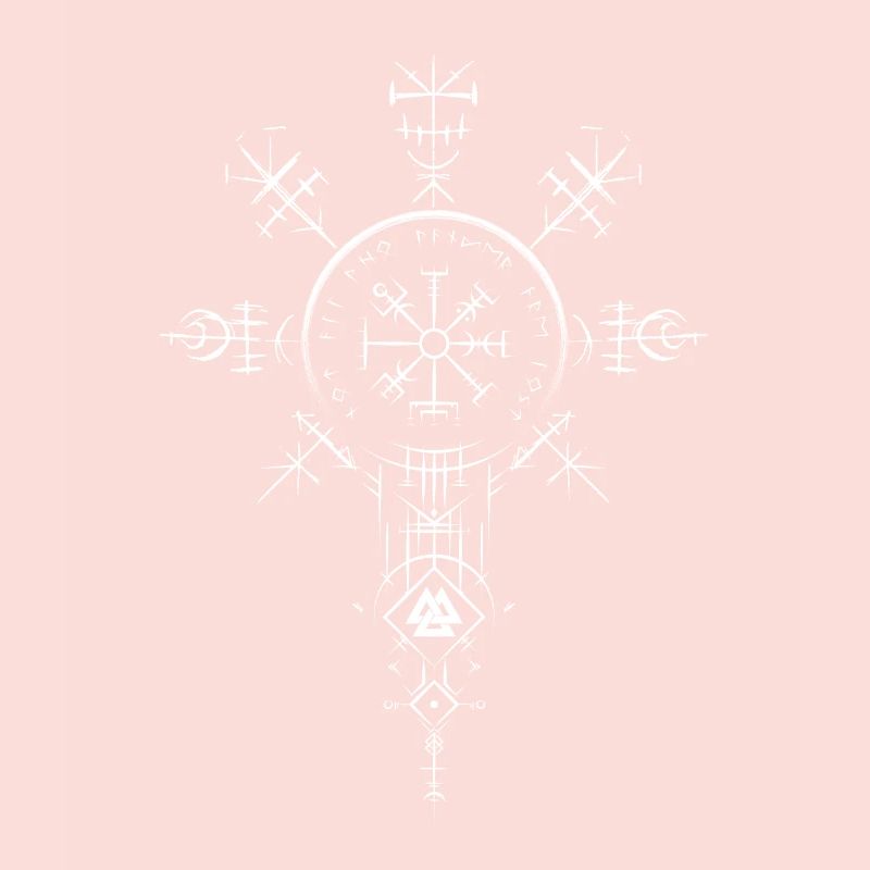 Celtic Vikinger Vegvisir compas Vikings