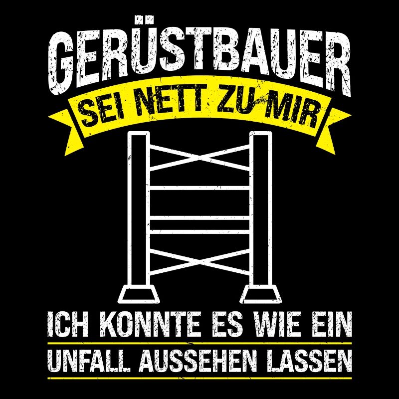 Gerüstbauer Beruf Gerüstbauermeister Geschenk