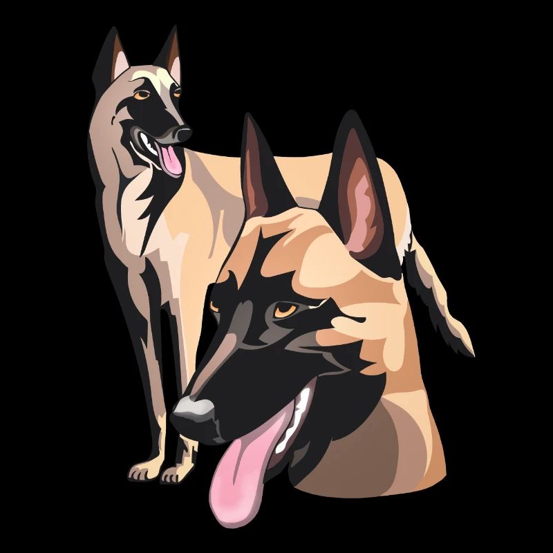 Die beiden Malinois