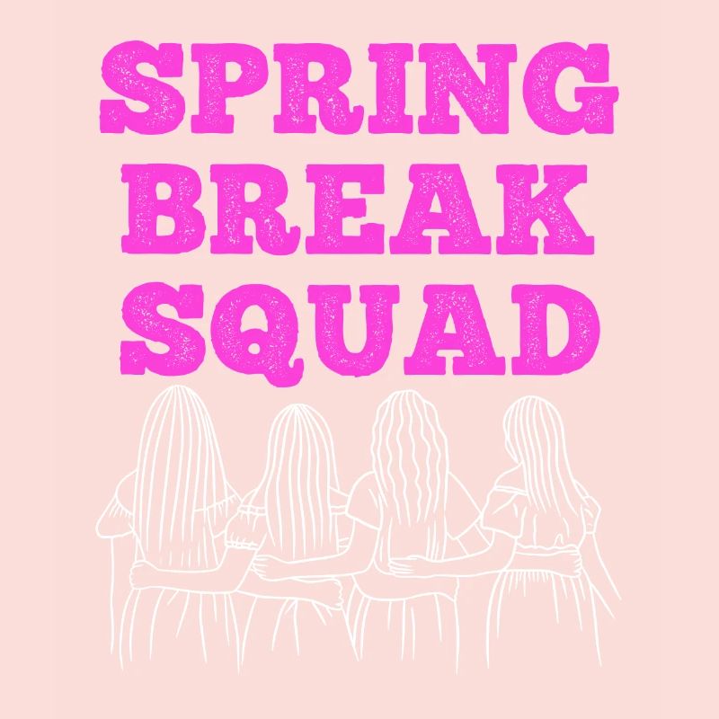 Spring Break Squad Sommerferien Spring Break