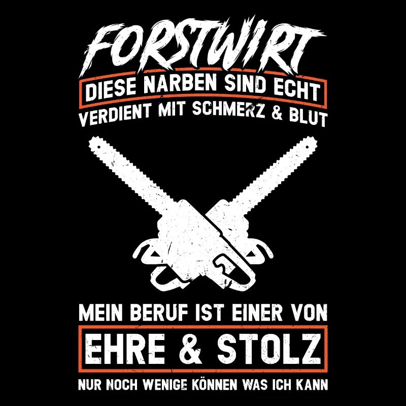 Forstwirt Beruf Waldarbeiter Geschenk