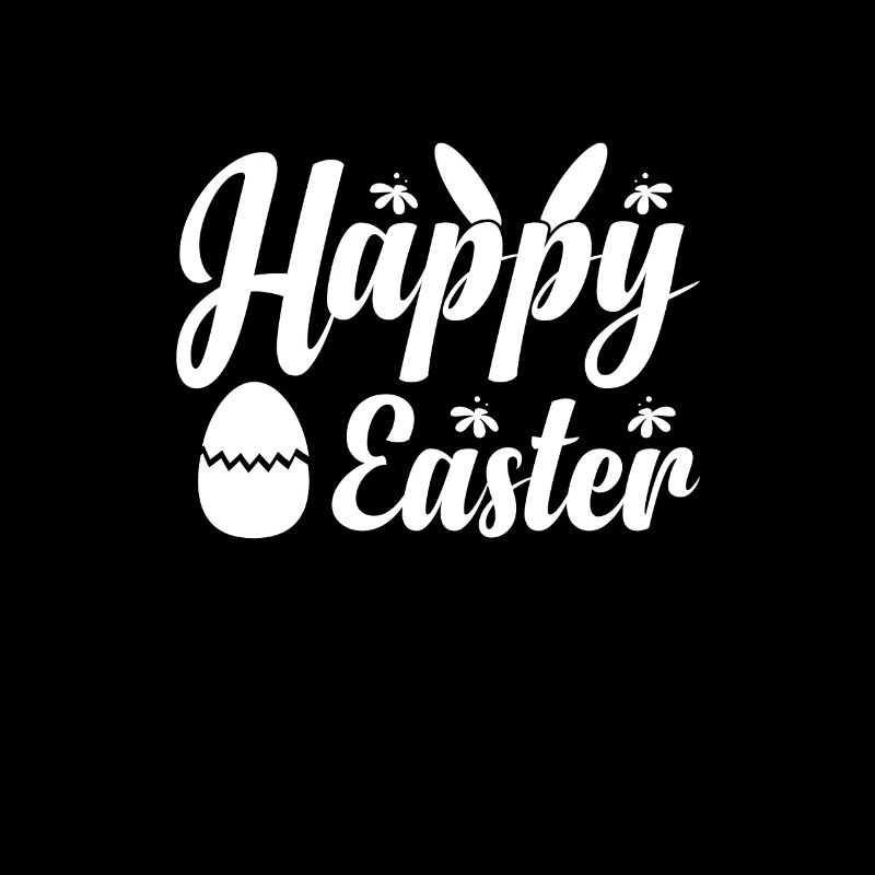 Frohe Ostern Kaninchen Lustiger Ostertag
