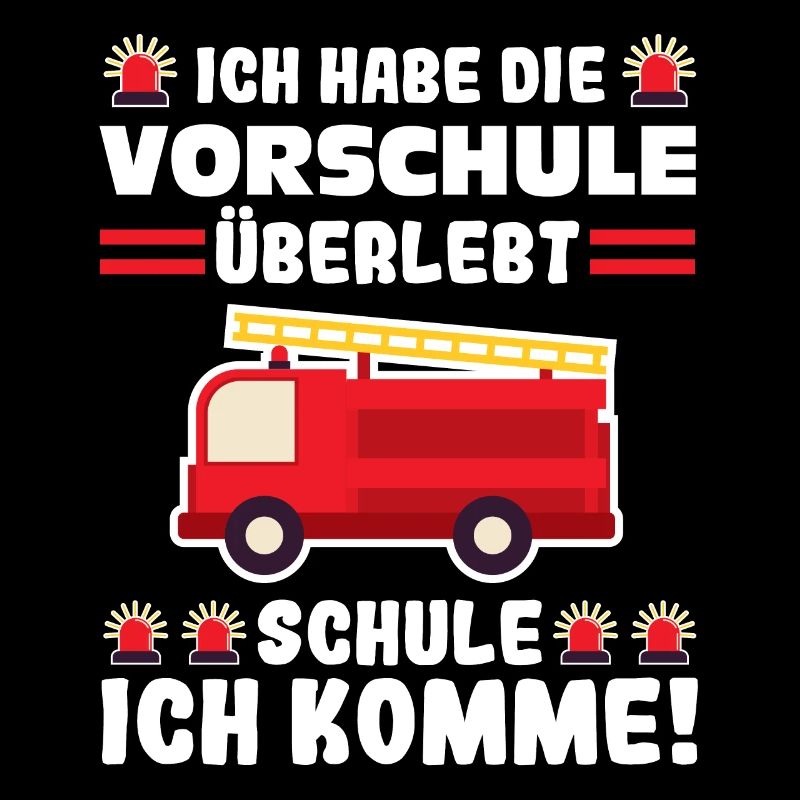 Vorschule Feuerwehr Vorschule Abschluss Geschenk