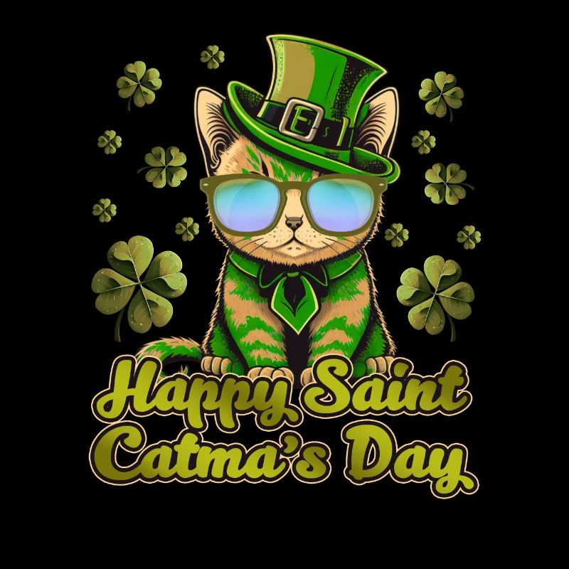 Bonne Saint-Catmas Chats Saint-Patrick