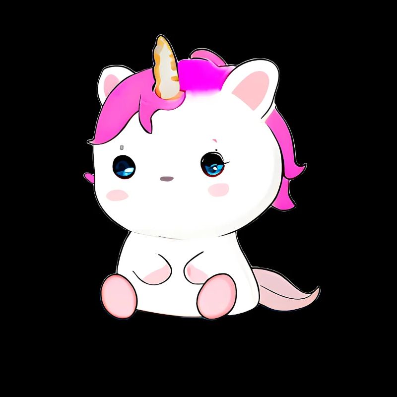 Mignon chat licorne