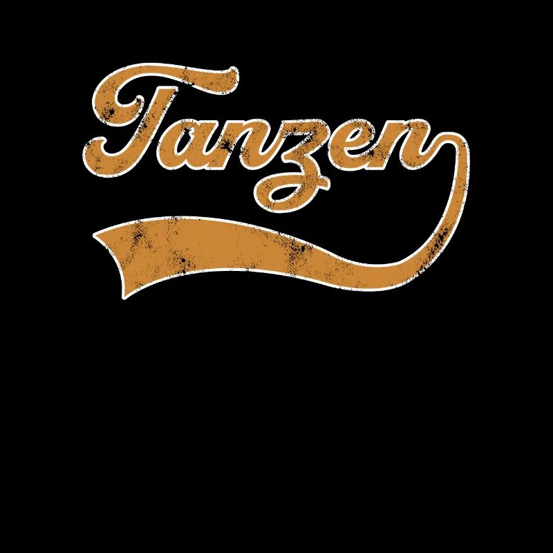 Tanzen Schriftzug