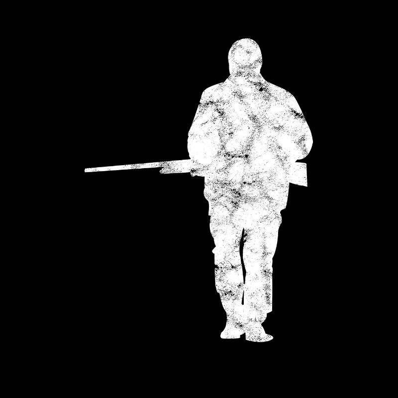 Hunter Hunting Silhouette