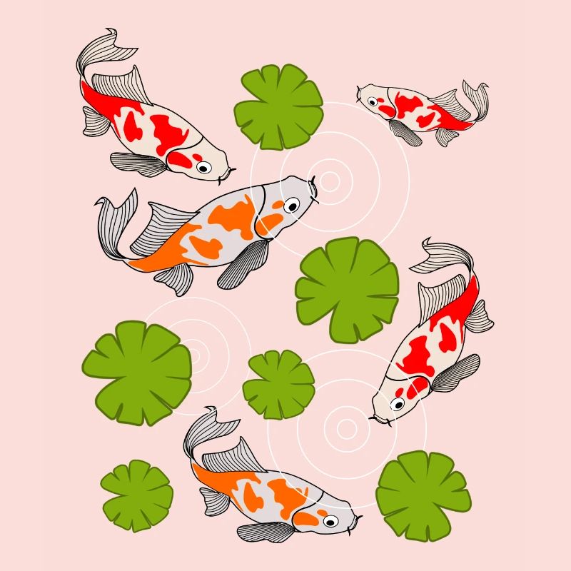 Koi Carp Pond Kois