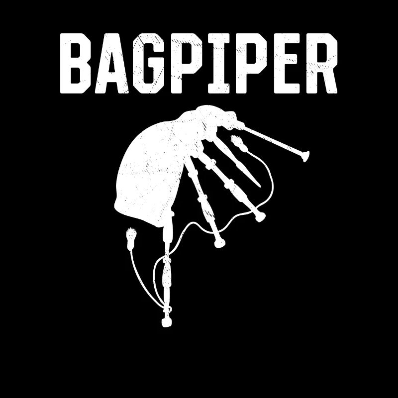 Musicien de cornemuse Instrument de cornemuse Joueur de cornemuse