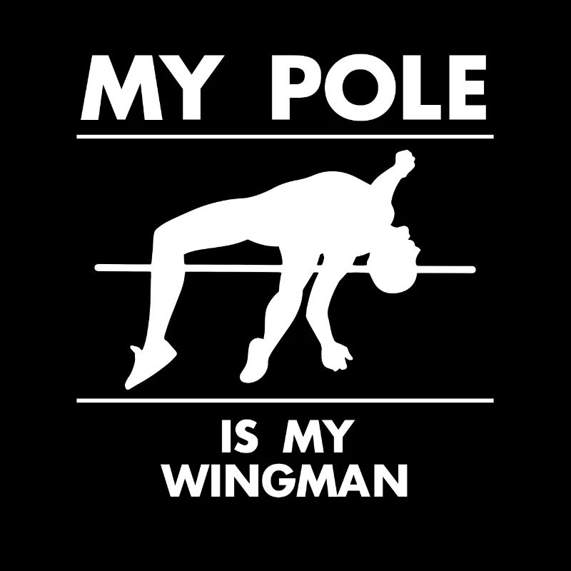 Pole Vaulting Shirt Geschenk Stabhochsprung Spruch