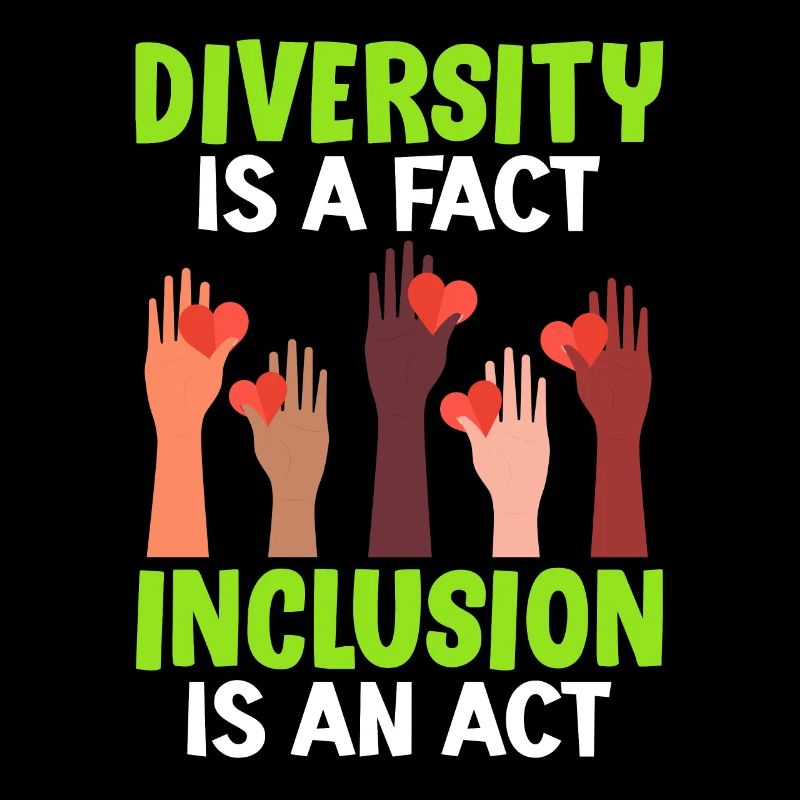 Diversity is a fact Inclusion is an Act Vielfalt