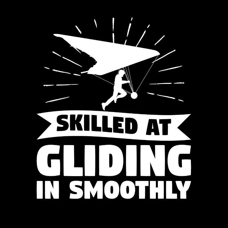 Skilled At Gliding In Smoothly Hang Glider Gliders
