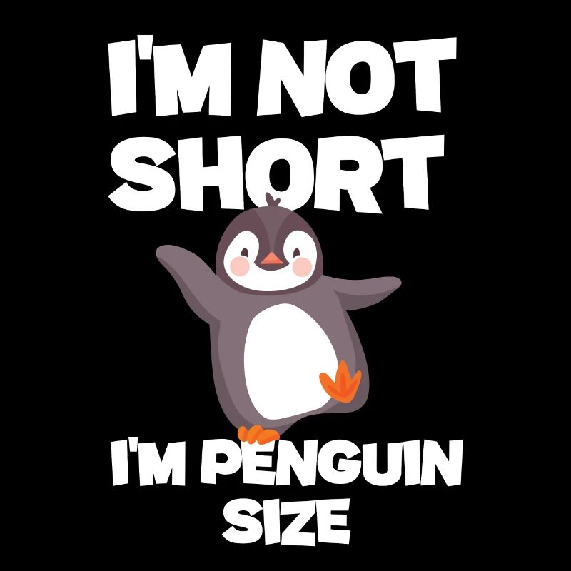 Ich bin nicht klein, ich habe Pinguingröße