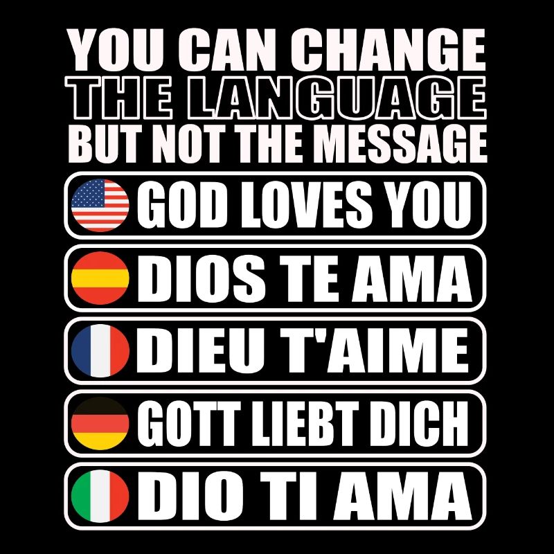 Dieu vous aime, chrétiens