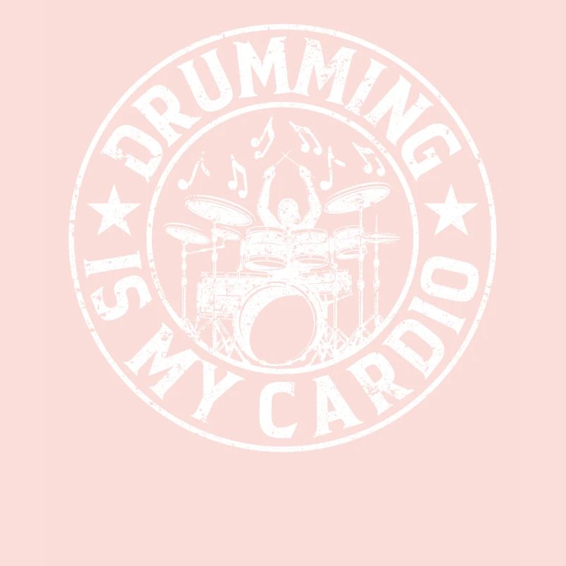 Drumming Is My Cardio - Drum Playing Drum Drummer