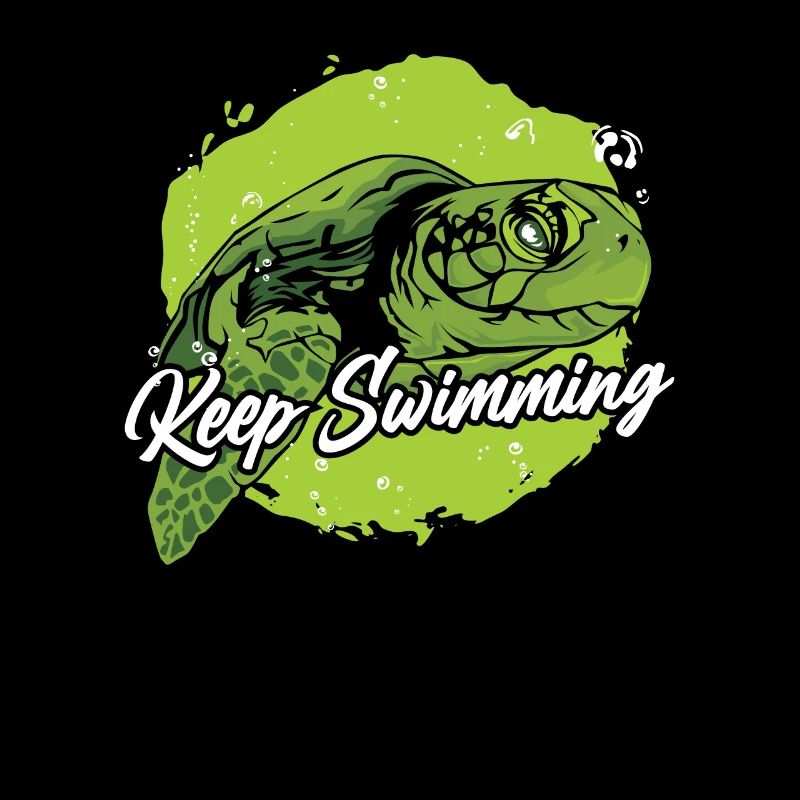 Keep Swimming Giant Tortoise Tortoise