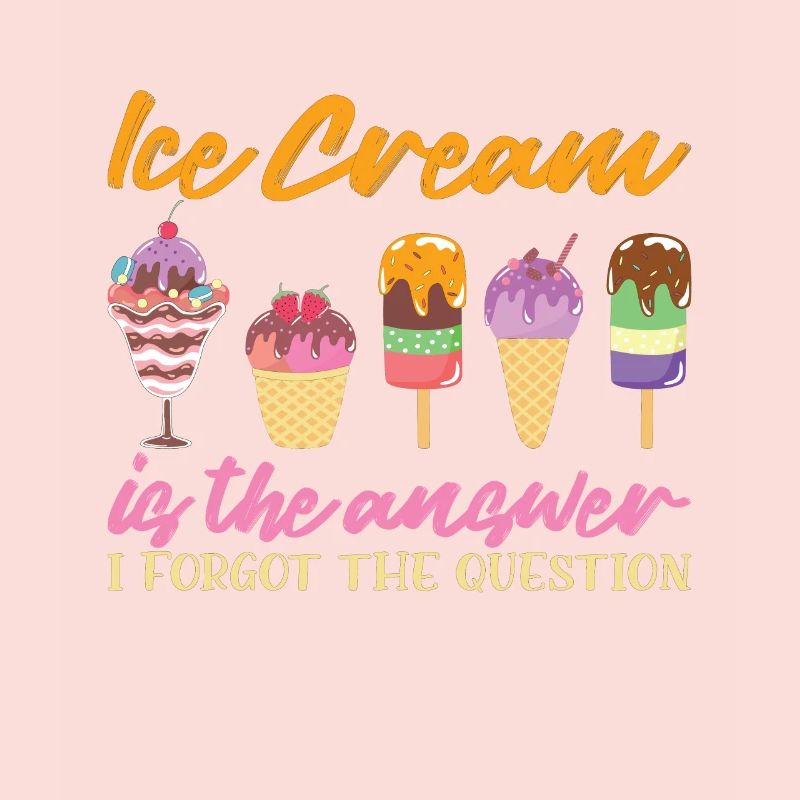 Ice Cream Is The Answer Eiscreme Eis