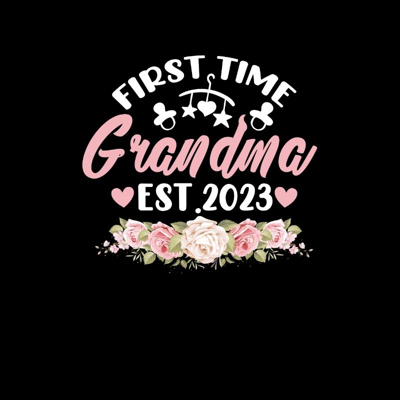 Grossesse Grand-mère Enceinte Naissance Bébé Cadeau