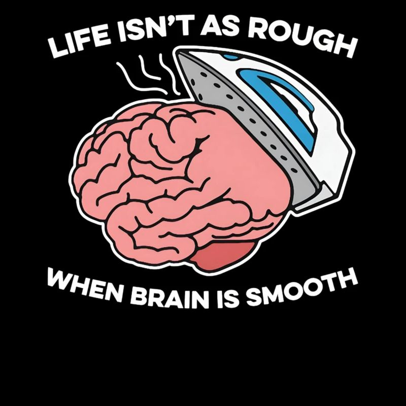 Life Isn't As Rough, When Brain Is Smooth