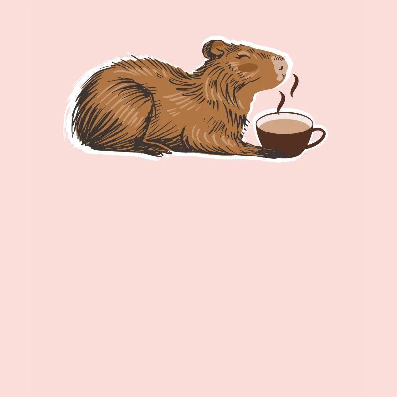 Cappybara Capybara Café Capybara Ventilateurs