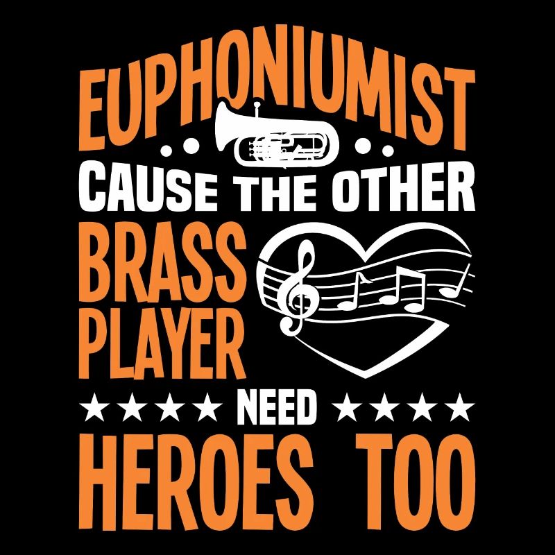 Euphonium Euphonium Player Brass Euphonist
