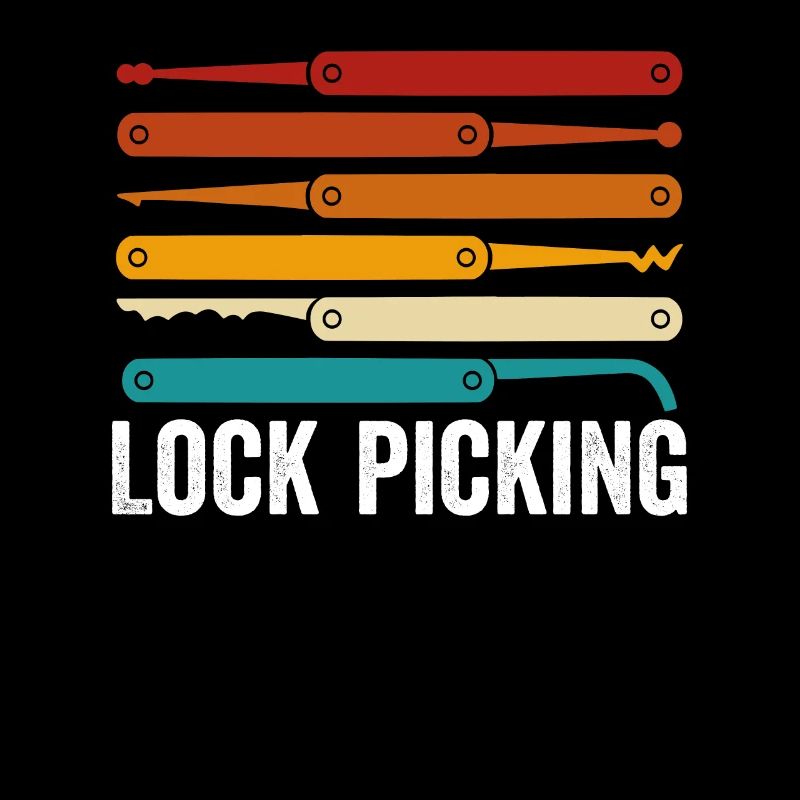 Colorful Lock picking tool
