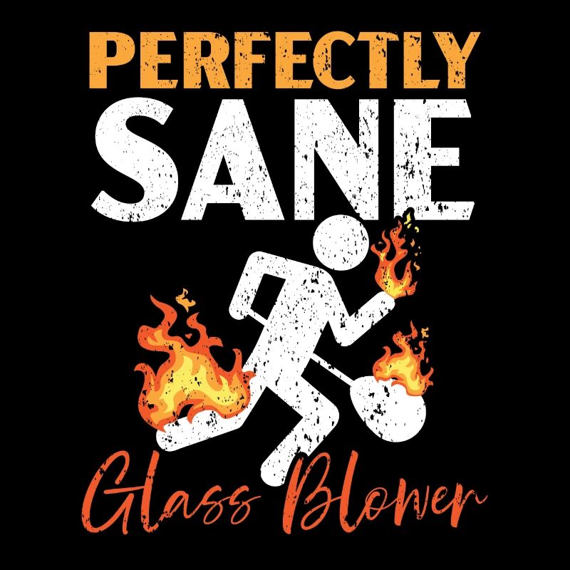Perfekt gesunder Glasbläser Blasrohr-Glasbläser