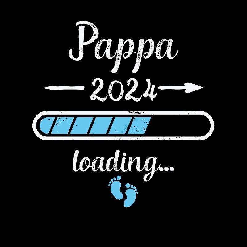 Pappa 2024 Loading Schwangerschaft Papa Vater