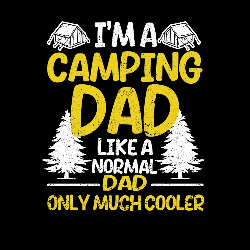 Ich bin ein Camping Dad wie ein normaler Daddy