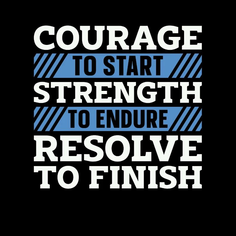 Courage de course de fond pour commencer un coureur XC