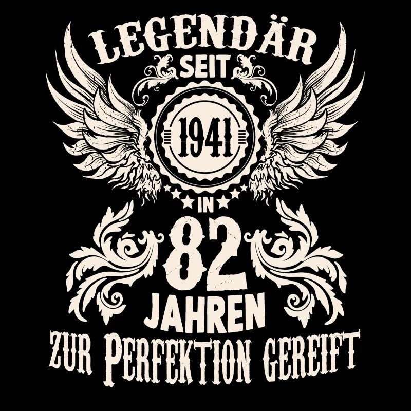 82 jährige Legende Geburtstag Outfit Sprüche