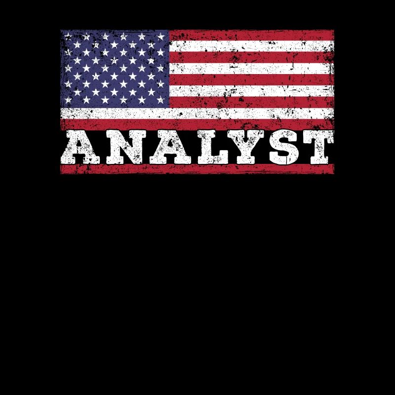 USA Flag Analyste Amérique Analystes