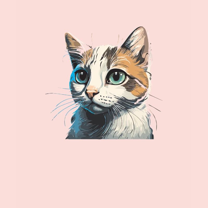 Cat cute cat drawing